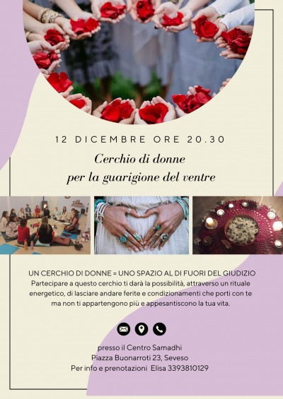 Venerdì 12 Dicembre -Cerchio di Donne-