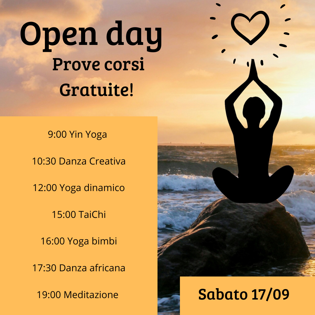 Open Day -Sabato 17/09-